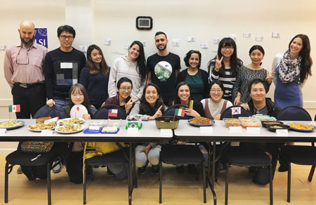 LSI Berkeley celebrates Thanksgiving with a Pot luck lunch